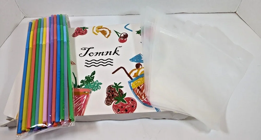 Tomnk Adult Drink Pouches Make Your Own Juice Box Frozen Drink Cocktail Pouches